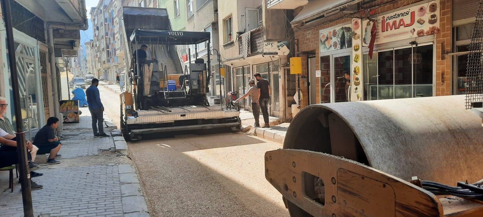 KUMRU ŞEHİR MERKEZİ ASFALTA HAZIRLANIYOR 